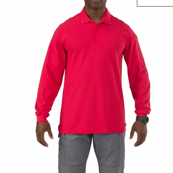5.11 Tactical Other - 5.11 Tactical Utility Long Sleeve Polo Large